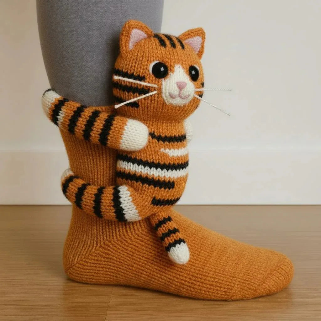 calcetines de niños para el estres   3D Animales Artesanales™